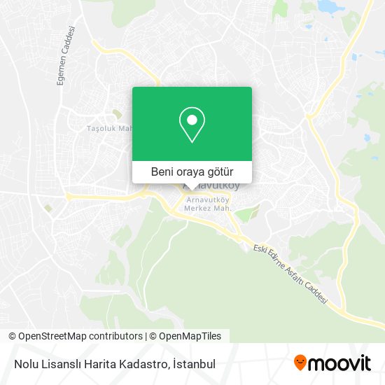 Nolu Lisanslı Harita Kadastro harita