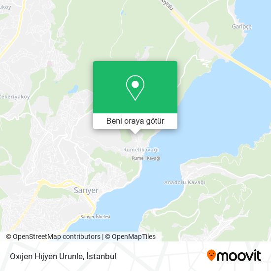 Oxıjen Hıjyen Urunle harita