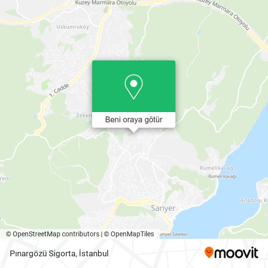 Pınargözü Sigorta harita