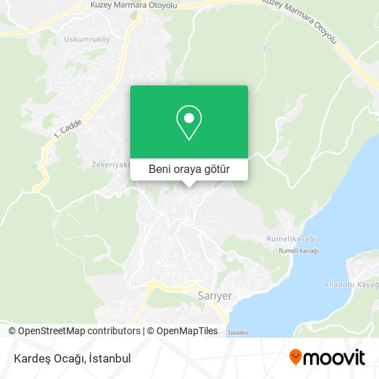 Kardeş Ocağı harita