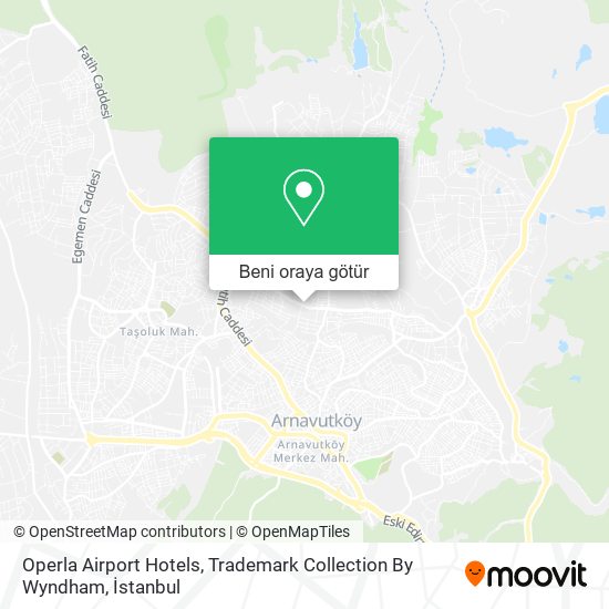 Operla Airport Hotels, Trademark Collection By Wyndham harita