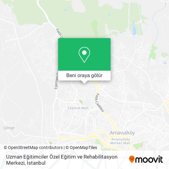 Uzman Eğitimciler Özel Eğitim ve Rehabilitasyon Merkezi harita
