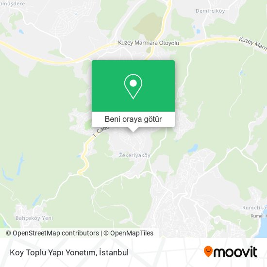 Koy Toplu Yapı Yonetım harita