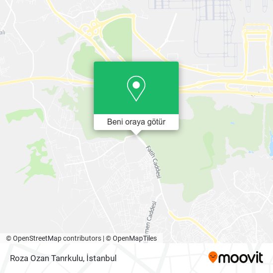 Roza Ozan Tanrkulu harita
