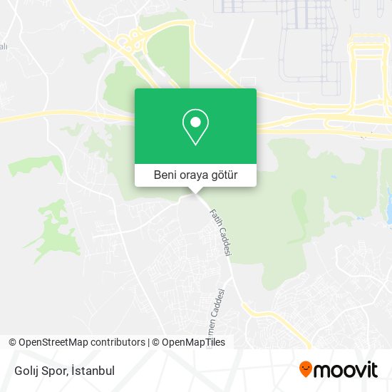 Golıj Spor harita