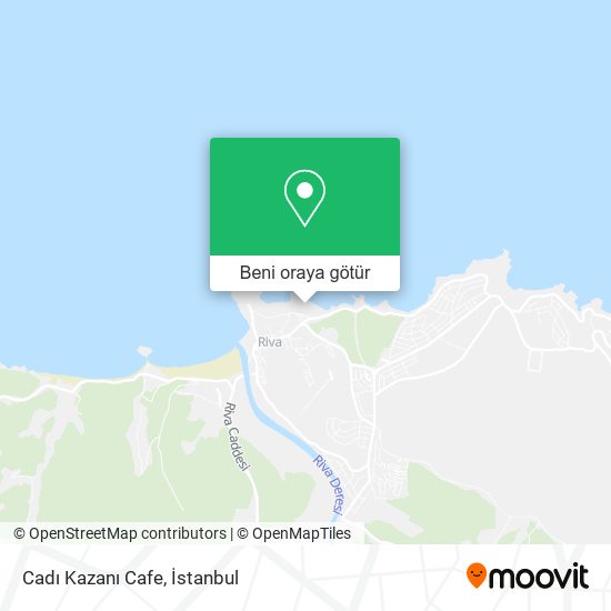 Cadı Kazanı Cafe harita
