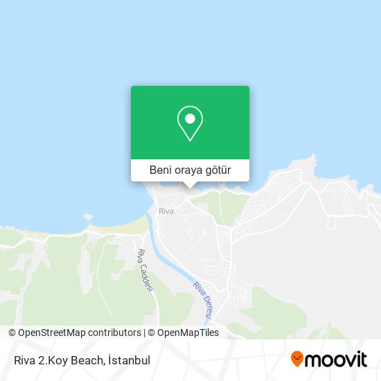 Riva 2.Koy Beach harita