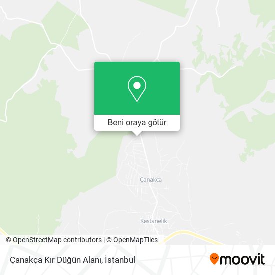 Çanakça Kır Düğün Alanı harita