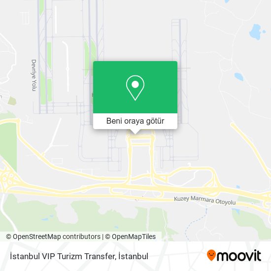 İstanbul VIP Turizm Transfer harita