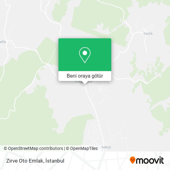 Zirve Oto Emlak harita