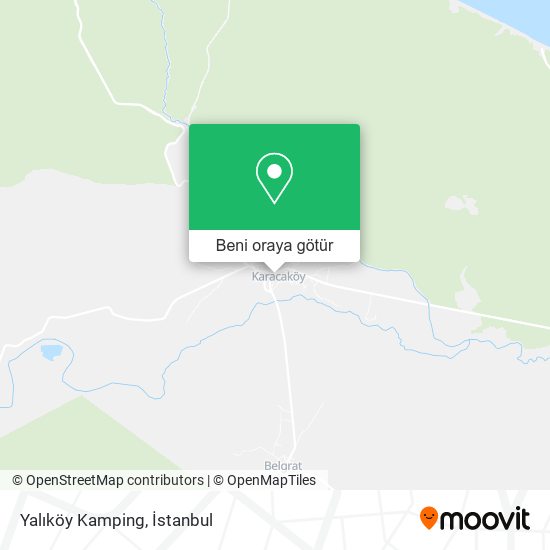 Yalıköy Kamping harita