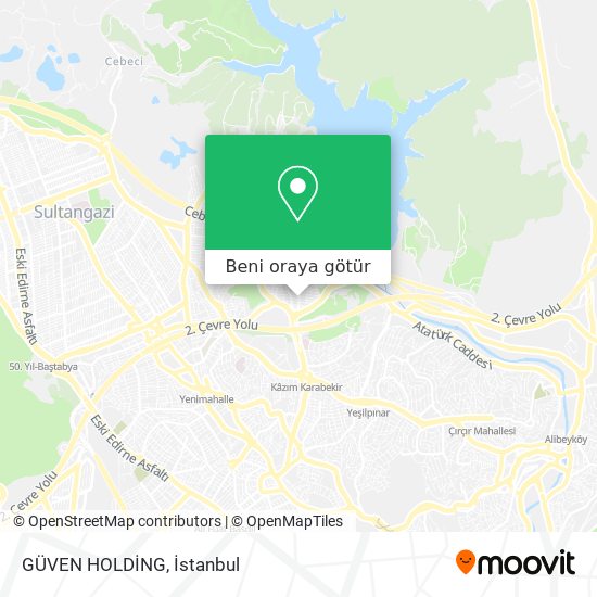 GÜVEN HOLDİNG harita