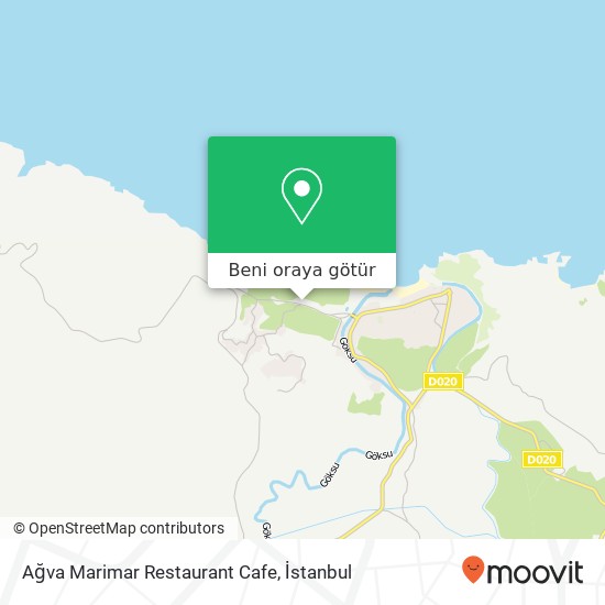 Ağva Marimar Restaurant Cafe harita