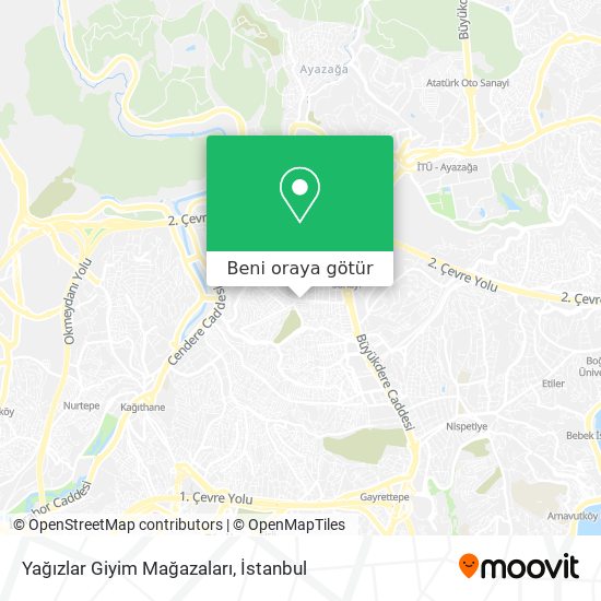 Yağızlar Giyim Mağazaları harita