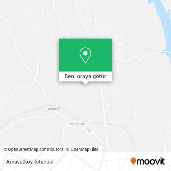 Arnavutköy harita