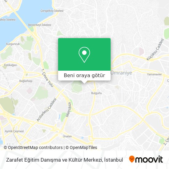 Zarafet Eğitim Danışma ve Kültür Merkezi harita