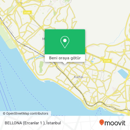 BELLONA (Ercanlar 1 ) harita