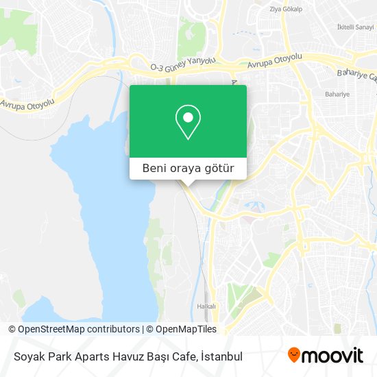 Soyak Park Aparts Havuz Başı Cafe harita