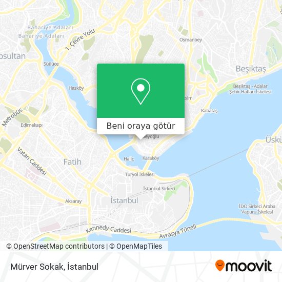 Mürver Sokak harita
