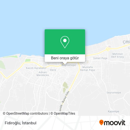 Fidiroğlu harita