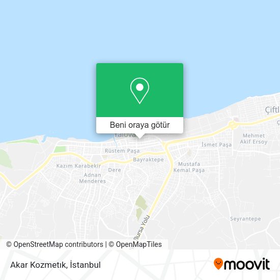 Akar Kozmetık harita