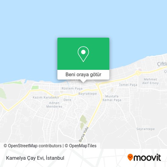 Kamelya Çay Evi harita