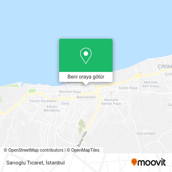Sarıoglu Tıcaret harita