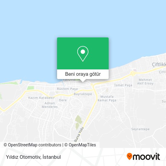 Yıldız Otomotiv harita