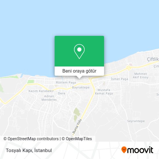 Tosyalı Kapı harita