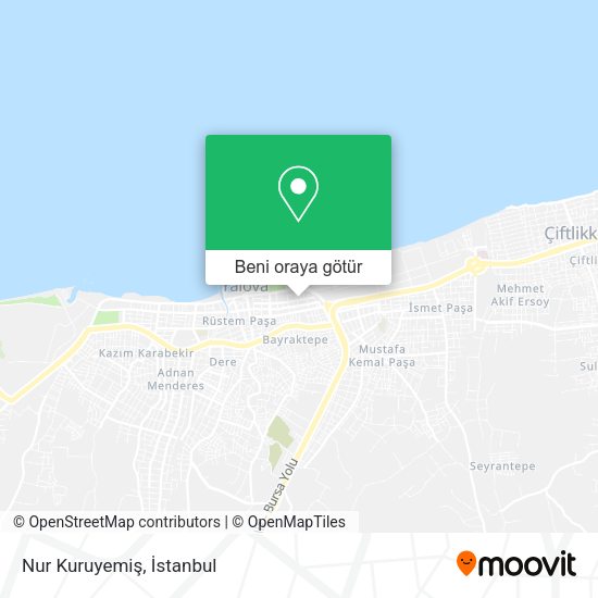 Nur Kuruyemiş harita