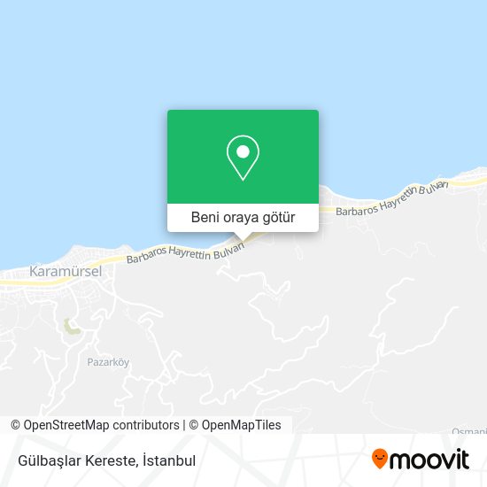 Gülbaşlar Kereste harita