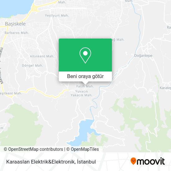Karaaslan Elektrik&Elektronik harita