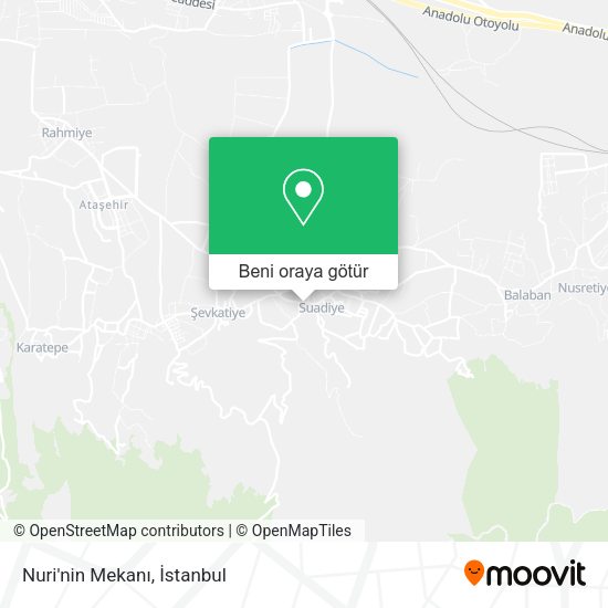 Nuri'nin Mekanı harita