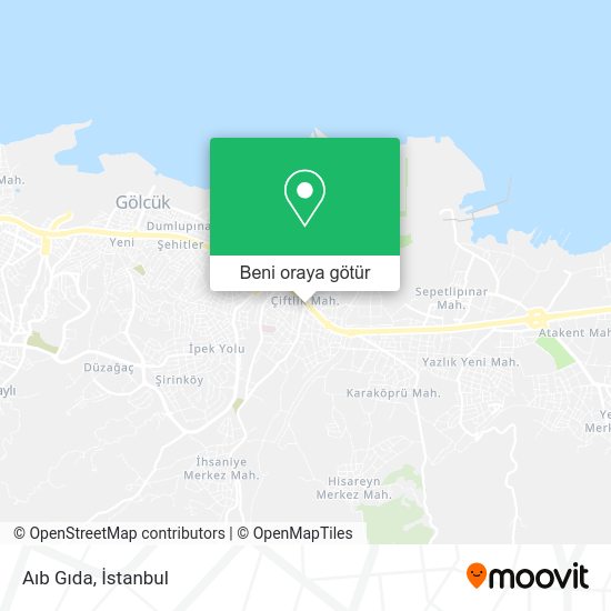 Aıb Gıda harita