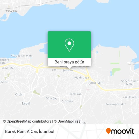 Burak Rent A Car harita