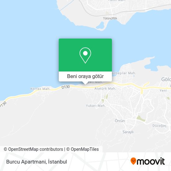 Burcu Apartmani harita