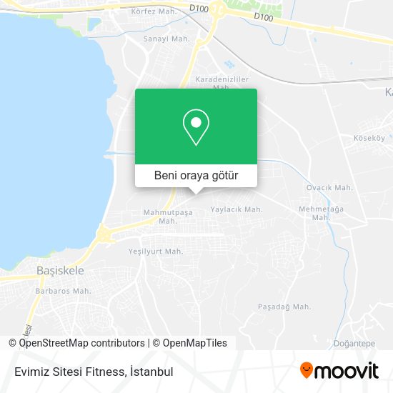 Evimiz Sitesi Fitness harita