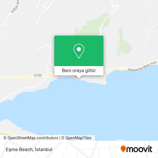 Eşme Beach harita