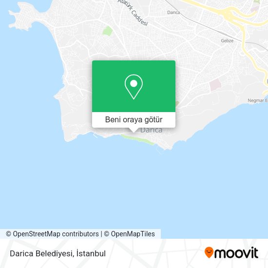 Darica Belediyesi harita