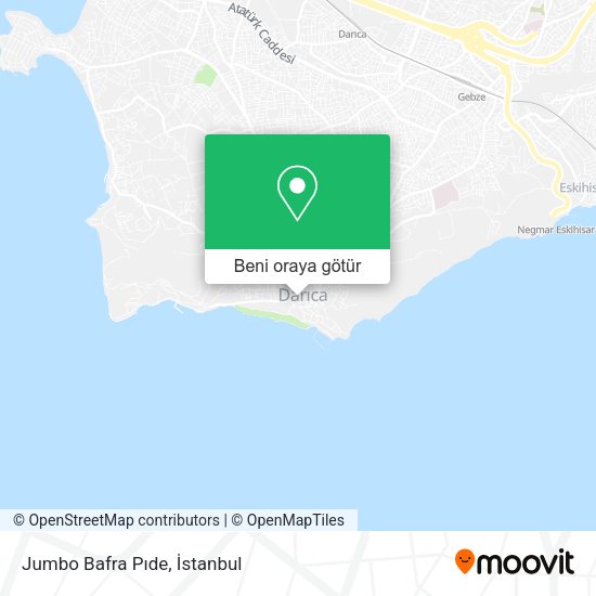 Jumbo Bafra Pıde harita