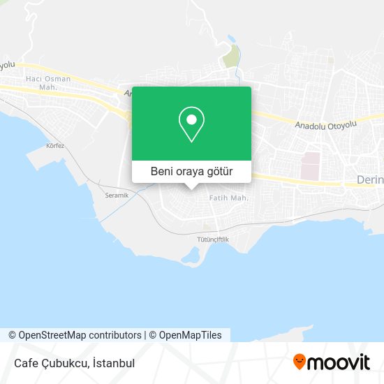 Cafe Çubukcu harita