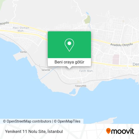 Yenikent 11 Nolu Site harita