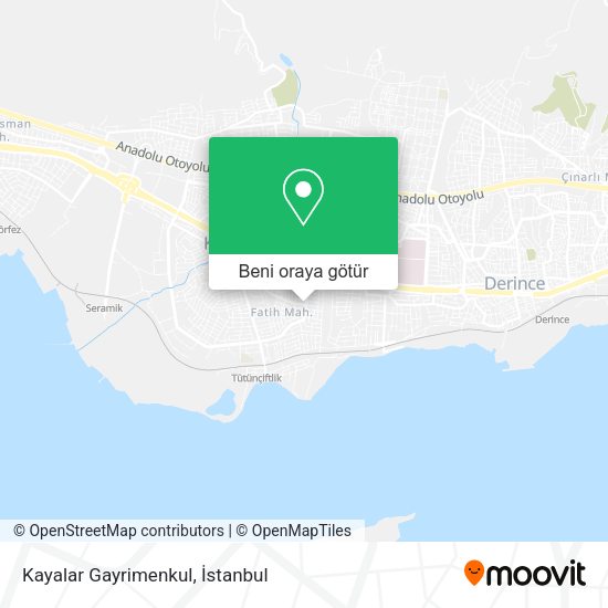 Kayalar Gayrimenkul harita