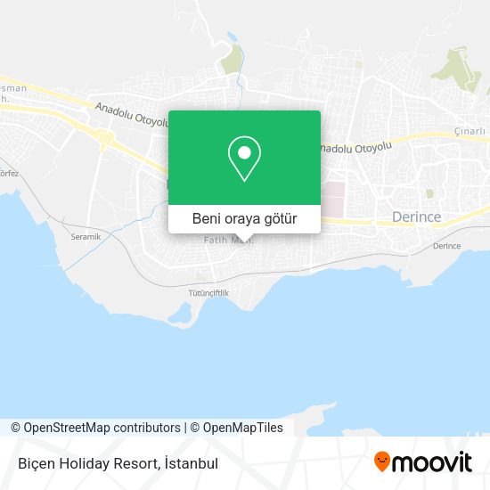 Biçen Holiday Resort harita