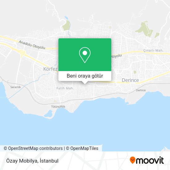 Özay Mobilya harita