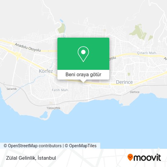 Zülal Gelinlik harita