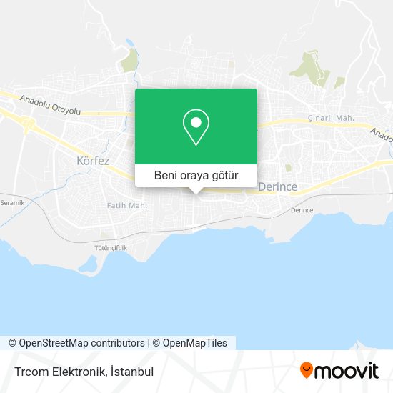 Trcom Elektronik harita