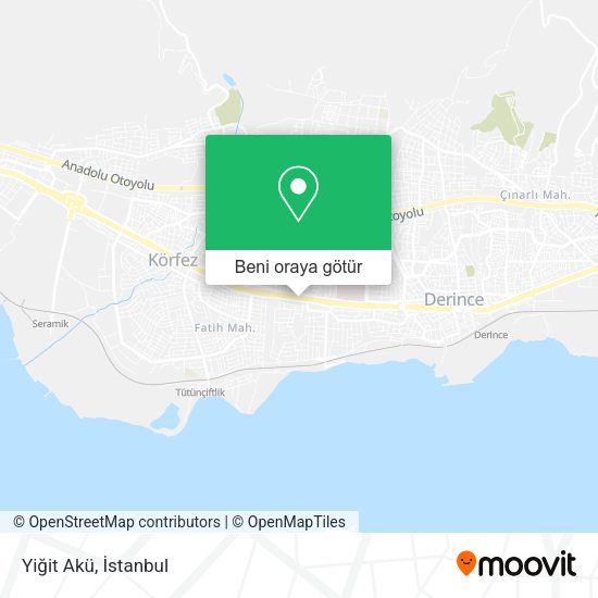 Yiğit Akü harita