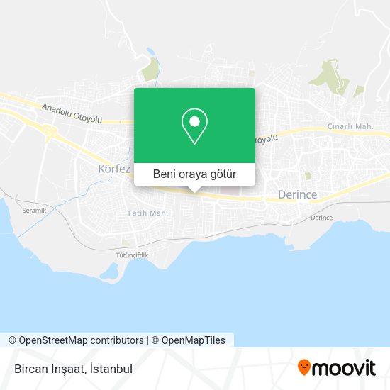Bircan Inşaat harita