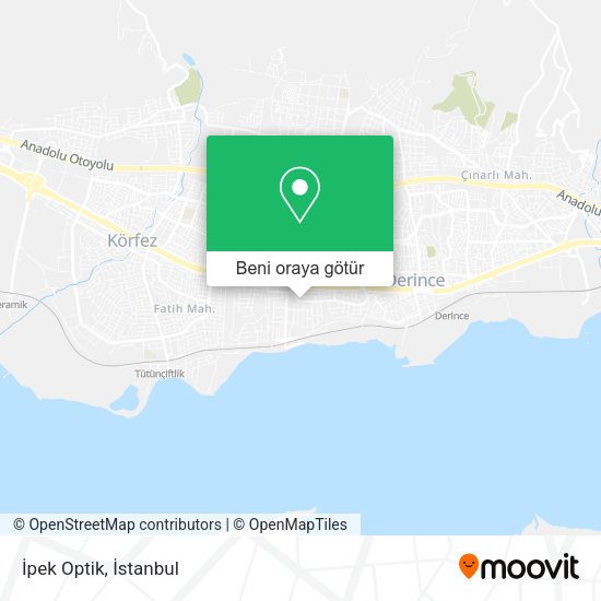İpek Optik harita